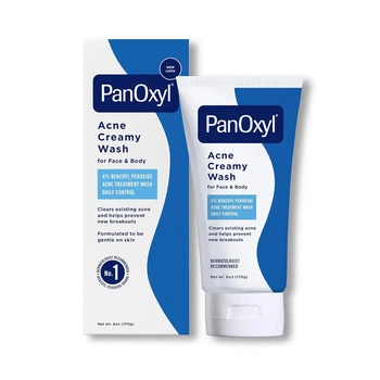 Кремова пінка з бензоїл пероксидом 4% PanOxyl Acne Creamy Wash Benzoyl Peroxide 4% 170г
