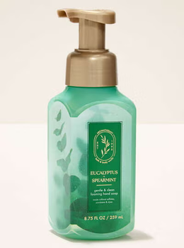 Жидкое мыло-пена для рук Bath & Body Works (667659386420) Eucalyptus Spearmint Gentle & Clean Foaming Hand Soap 259 мл