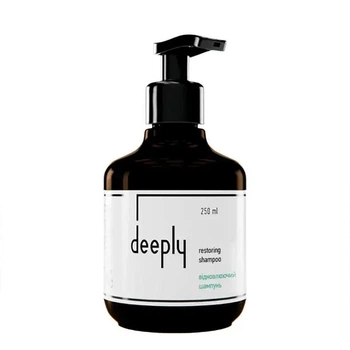 Шампунь Deeply restoring shampoo відновлюючий для комплексного та професійного догляду волосся, 250 мл