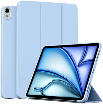 Чохол силіконовий для iPad 10.9 11 дюймів захист кишеня для ручки блакитний