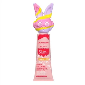 Сонцезахисний крем для обличчя Lalarecipe Guava Collagen Sun Cream з екстрактом гуави та колагену SPF 50+ PA++++, 50 мл