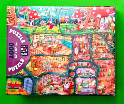 Пазл Будиночок мишенят 1000 елементів Vladi Toys