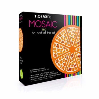 Набор для творчества Стеклянная мозаика Mosaaro «Orange. Апельсин» (MA2033)