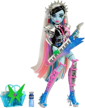 Кукла Монстр Хай Фрэнки Штейн Mattel Monster High Amped Up Frankie Stein Rockstar (HNF84)