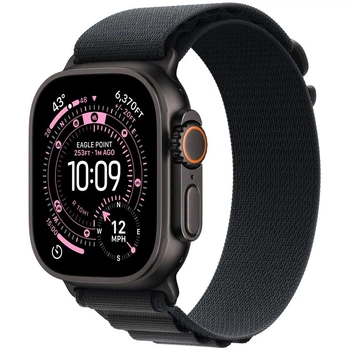 Смарт-годинник Apple Watch Ultra 3, 49mm, Black, Black Alpine Loop, S (Grade Q) - Б/В