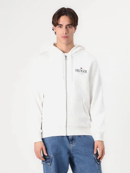 Толстовка на молнии мужская Tommy Hilfiger 289522722 3XL Белая (1159864118)