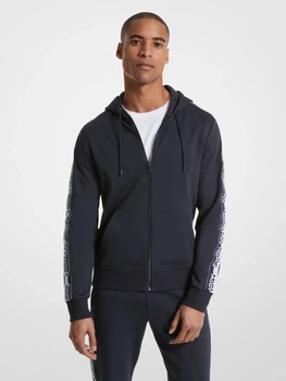 Спортивна кофта на блискавці чоловіча Michael Kors 50319950 XL Синя (1159864236)