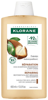 Szampon regenerujący Klorane Cupuacu do włosów suchych 400 ml (3282770399363)