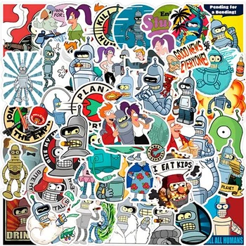 Набір наліпок Футурама Futurama 50 шт