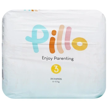 Підгузки PILLO Midi 6-10 кг 28 шт. И184
