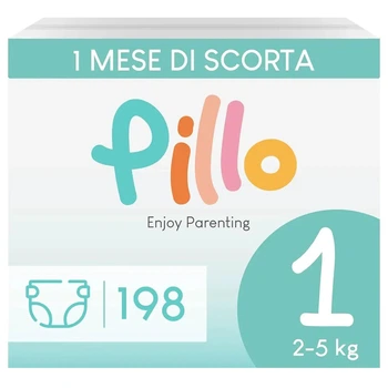 Підгузки PILLO Newborn 2-5 кг 33 шт. И122