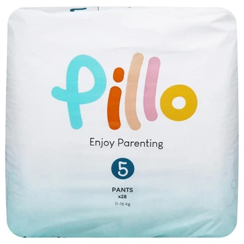 Підгузки-трусики PILLO Junior 11-16 кг 28 шт. И368