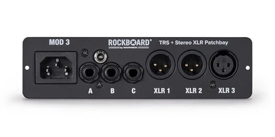 Панель для педалборда ROCKBOARD MOD 3 V2 All-in-One TRS & XLR Patchbay for Vocalists & Acoustic Players
