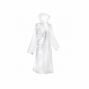 Дождевик одноразовый Stenson 120x65 см One Size White (R30808)