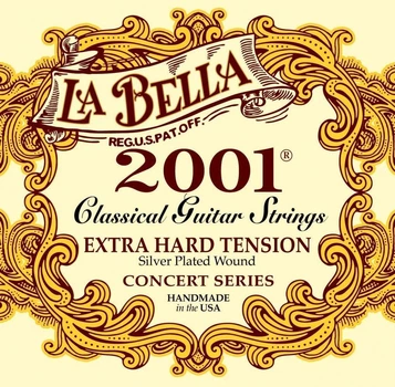 Струны для классической гитары La Bella 2001HARD
