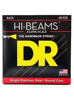 Струны для бас-гитары DR Strings HI-Beam Bass - Medium - Long Scale (45-105)
