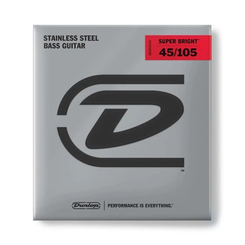 Струны для бас-гитары Dunlop DBSBS45105 Super Bright Steel (45-105)