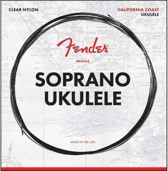 Струны для укулеле FENDER Ukulele Strings Soprano