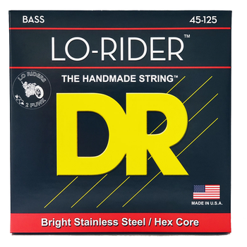 Струны для бас-гитары DR Strings LO-RIDER Bass - Medium - 5-String (45-125)