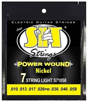Струны для электрогитары SIT STRINGS S71058