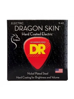 Струни для електрогітари DR Strings Dragon Skin Electric - Light (9-42)