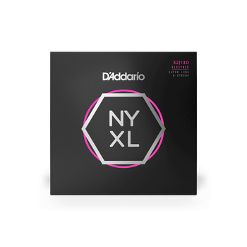 Струны для бас-гитары DʼADDARIO NYXL32130SL REGULAR LIGHT 6-STRING / Super Long Scale (32-130)