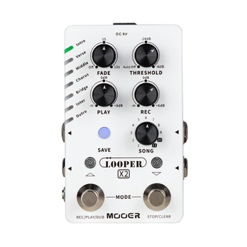Педаль эффектов Mooer Looper X2