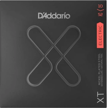 Струны для электрогитары DʼADDARIO XTE1052 XT Electric Nickel Plated Steel Light Top/Heavy Bottom (10-52)