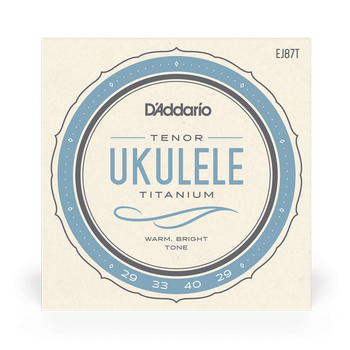 Струны для укулеле DʼADDARIO EJ87T Titanium Ukulele Tenor