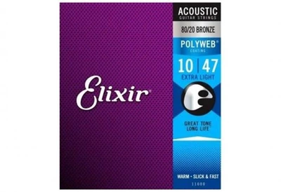 Набор струн для акустической гитары Elixir AC PW EL