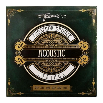 Струны для акустической гитары FRAMUS 47220 Phosphor Bronze Medium (12-53)