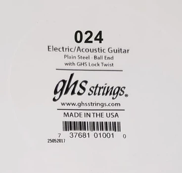 Струна для акустической гитары GHS Strings 024