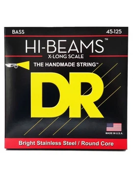 Струны для бас-гитары DR Strings HI-Beam Bass - Medium - Long Scale - 5-String (45-125)