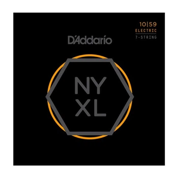 Струны для электрогитары DʼADDARIO NYXL1059 Regular Light 7-String (10-59)