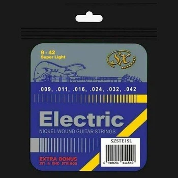 Струны для электрогитары SX SZSTE1SL