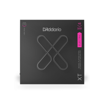 Струны для бас-гитары DʼADDARIO XTB45100 XT Bass Nickel Plated Steel Regular Light (45-100)
