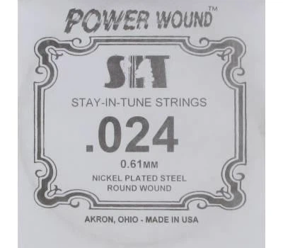 Струна для электрогитары SIT STRINGS 024PW