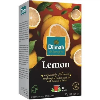 Чорний чай Dilmah Lemon 30 г (9312631142129)