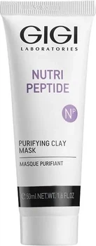 Маска для обличчя Gigi Nutri Peptide Purifying Clay очищувальна глиняна 50 мл (7290015443326)