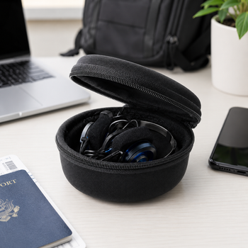 Защитный кейс чехол для наушников Koss Porta Pro и Koss Sporta Pro, жесткий футляр