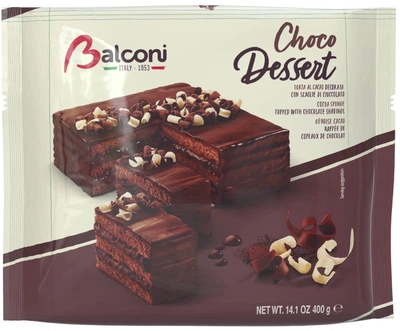 Торт Balconi шоколадный 400 г (8001585004171)