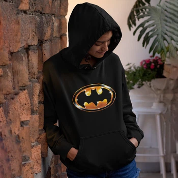 Худі флісовий Batman (Tim Burton) 2XL чорний