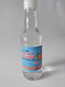 Оцтова есенція харчова 80%