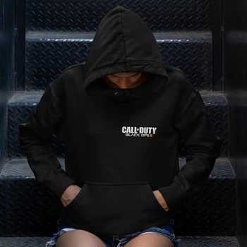 Худі флісовий Call Of Duty (Black Ops III) S чорний