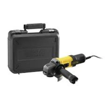 Шлифмашина угловая Stanley FatMax 850 Вт 125 мм с выключателем NVR и кейсом FMEG220K-QS
