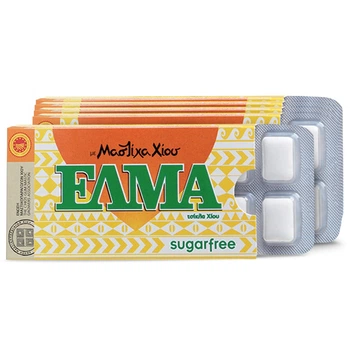 Добавка премиум-класса гигиена полости рта из смолы мастикового дерева Supersmart Mastic Gum Chewing Gum ELMA 50 таблеток