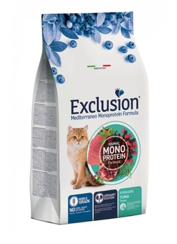 Сухой корм Exclusion Sterilized Tuna для стерилизованных кошек с тунцом 1.5 кг