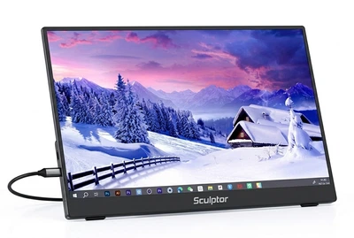 Монітор Sculptor MF156LR портативний 15.6" сенсорний FHD Type-C