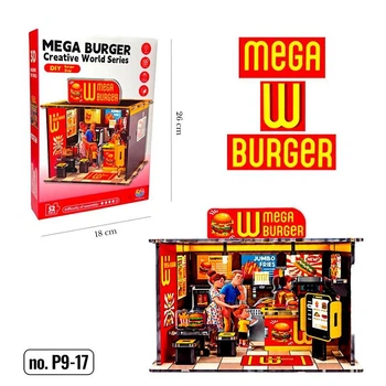 Румбокс Mega burger 52 детали P9-17