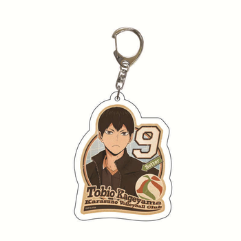 Брелок акриловый Волейбол!! Тобио Кагеяма Haikyuu!! Kageyama Tobio 5 см 2562414661